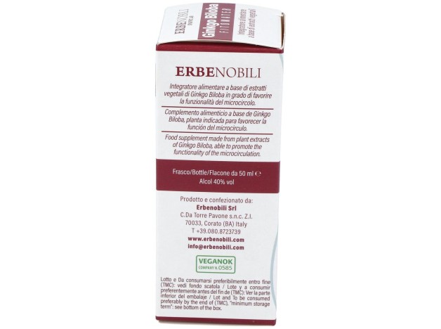Ginkgo Biloba Ginkgo Biloba Extract Fitomater 50Ml