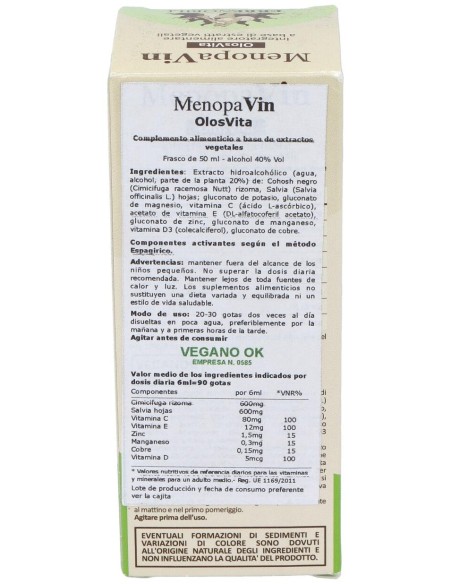Menopavin Olosvita Menopausia 50Ml
