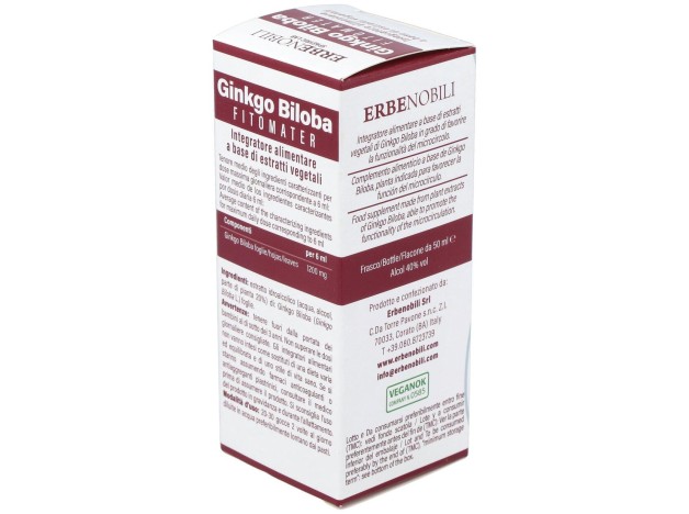 Ginkgo Biloba Ginkgo Biloba Extract Fitomater 50Ml
