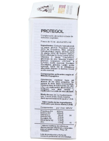 Protegol Composto Afonía Spray 15Ml