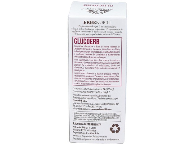 Glucoerb Compost Glucemia 60Comp