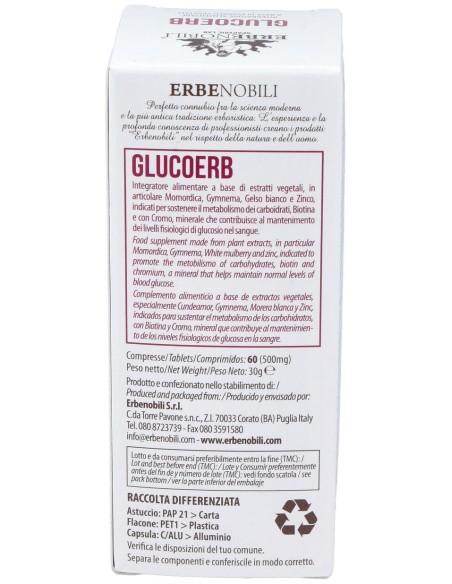 Glucoerb Compost Glucemia 60Comp