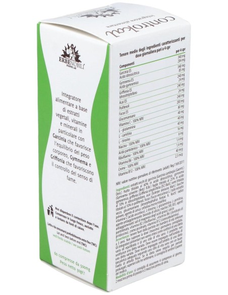 Controkal Compost Obesidad 60Comp