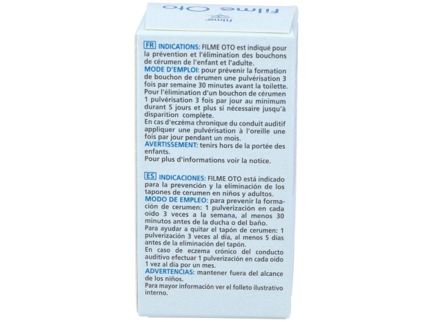 Filme Oto Spray Auricular Para Detersion 1...
