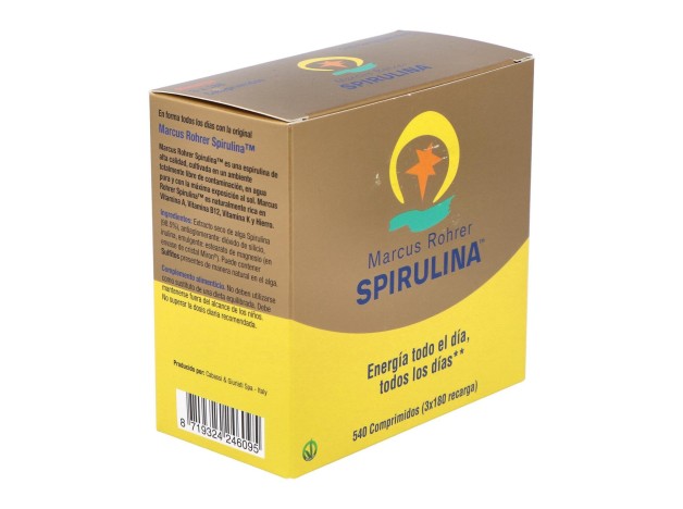 Marcus Rohrer Viosol Espirulina Recarga, 540...