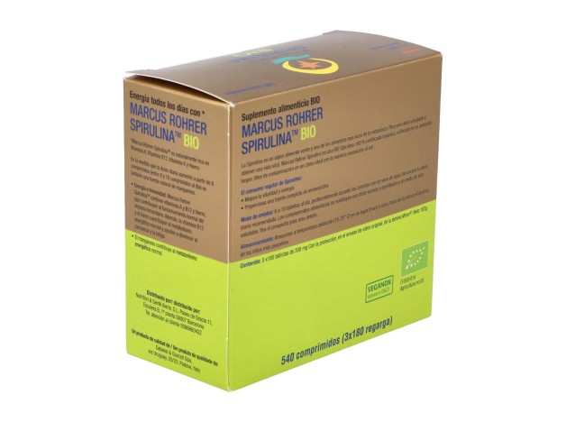 Spirulina Bio Recarga 540Comp. Marcus Rohrer
