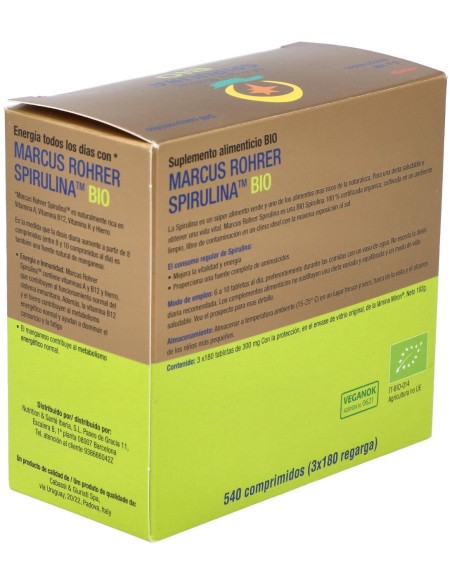 Spirulina Bio Recarga 540Comp. Marcus Rohrer