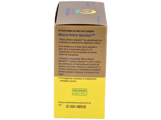 Marcus Rohrer Viosol Espirulina Recarga, 540...