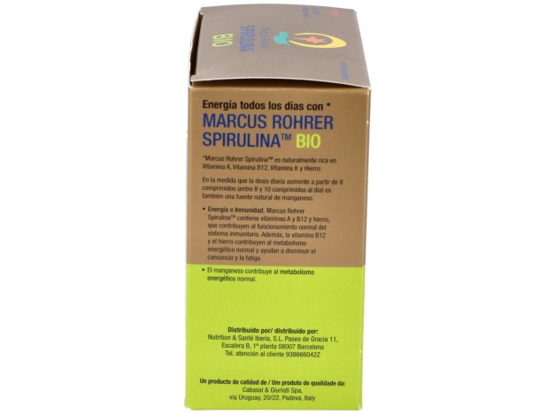 Spirulina Bio Recarga 540Comp. Marcus Rohrer