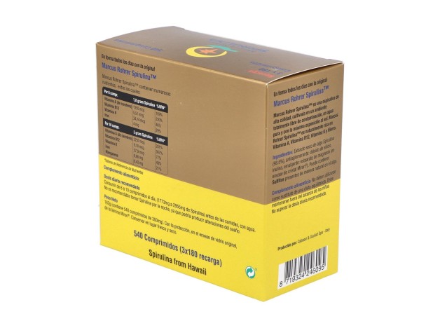 Marcus Rohrer Viosol Espirulina Recarga, 540...