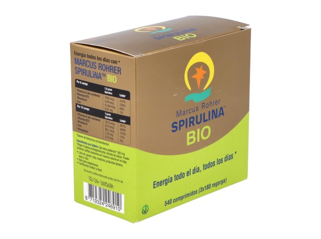 Spirulina Bio Recarga 540Comp. Marcus Rohrer