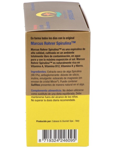 Marcus Rohrer Viosol Espirulina Recarga, 540 Comprimidos
