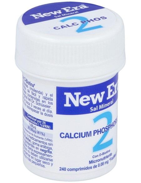 Sal Schussler Nº2 Calcium Phosphoricum 240Comp.