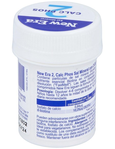 Sal Schussler Nº2 Calcium Phosphoricum 240Comp.