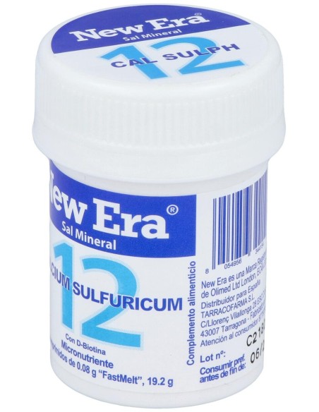 Sal Schussler Nº12 Calcium Sulfuricum 240Comp.