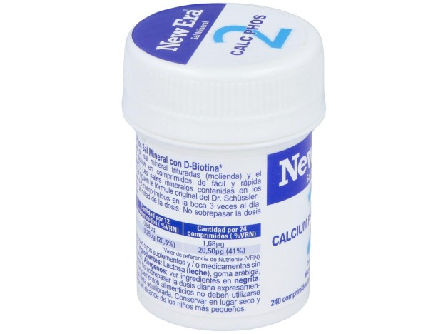 Sal Schussler Nº2 Calcium Phosphoricum 240Comp.