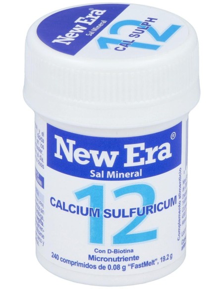 Sal Schussler Nº12 Calcium Sulfuricum 240Comp.