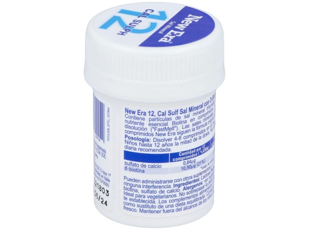 Sal Schussler Nº12 Calcium Sulfuricum 240Comp.