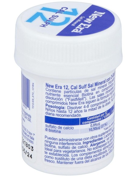 Sal Schussler Nº12 Calcium Sulfuricum 240Comp.