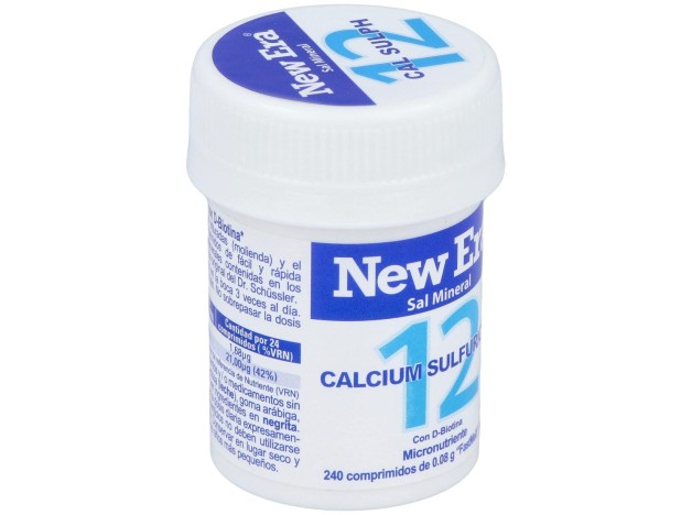 Sal Schussler Nº12 Calcium Sulfuricum 240Comp.
