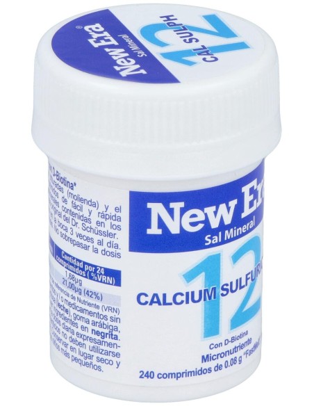 Sal Schussler Nº12 Calcium Sulfuricum 240Comp.