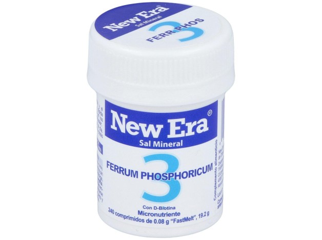 New Era Schüssler Nr.3 Ferrum Phosphoricum 240Comp