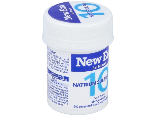 New Era Schüssler Nr.10 Natrium Sulfuricum 240Comp