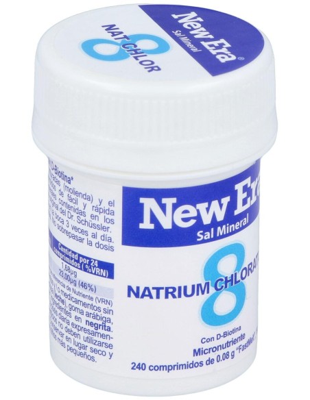 New Era Schüssler Nr.8 Natrium Chloratum 240Comp