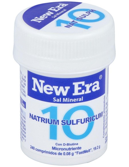 New Era Schüssler Nr.10 Natrium Sulfuricum 240Comp
