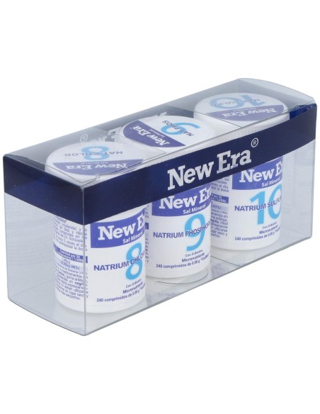 Schussler Trio Metabolismo Sales 8+9+10