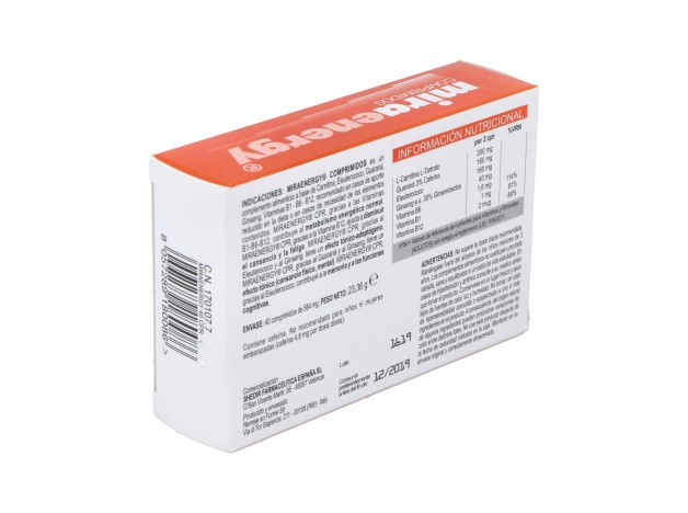 Miraenergy Comprimidos, 40 Comprimidos