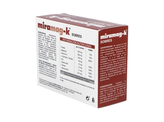 Miramag-K Sabor Naranja, 20 Sobres