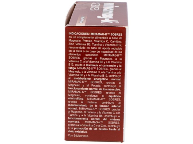 Miramag-K Sabor Naranja, 20 Sobres