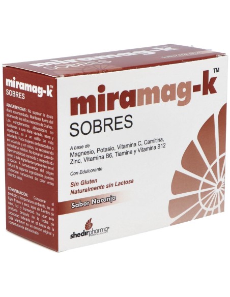Miramag-K Sabor Naranja, 20 Sobres