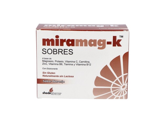 Miramag-K Sabor Naranja, 20 Sobres