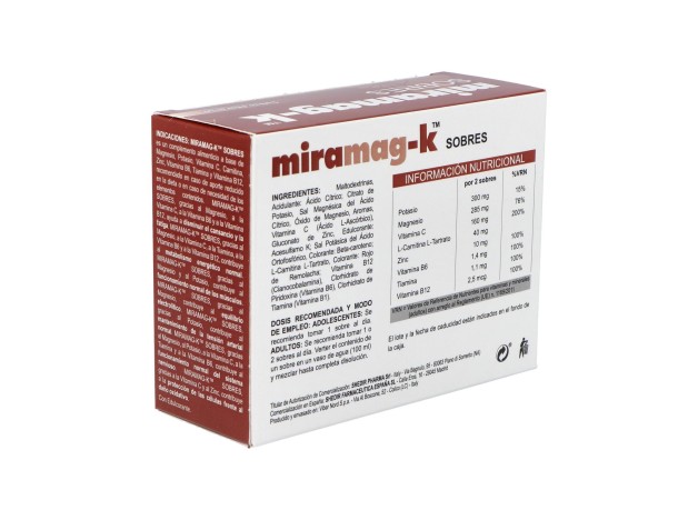 Miramag-K Sabor Naranja, 20 Sobres