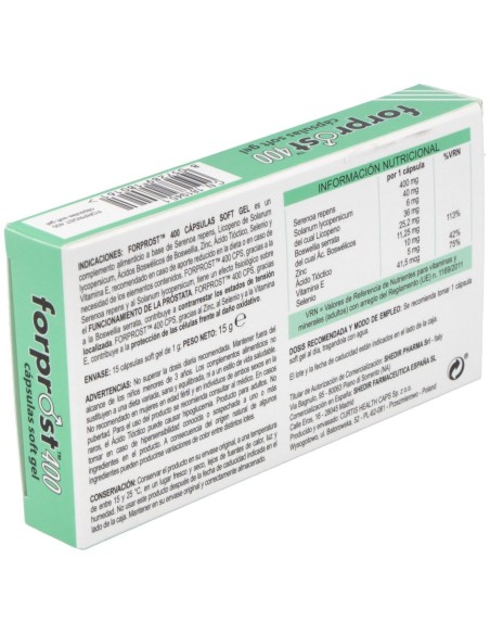 Forprost 400 Capsulas (15 Caps Soft Gel)