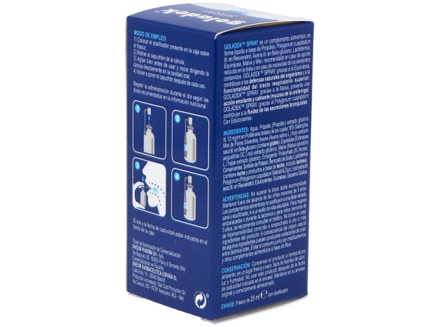 Goladek Spray Garganta, 25 Ml