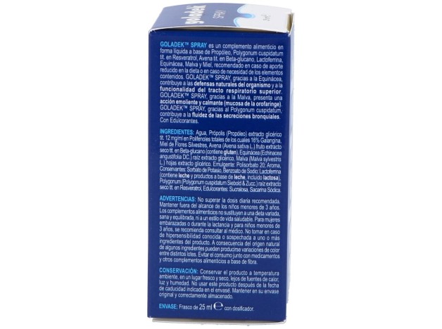 Goladek Spray Garganta, 25 Ml
