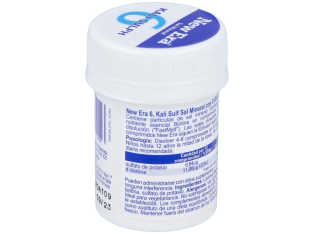 Sal Schussler Nº6 Kalium Sulfuricum 240Comp.