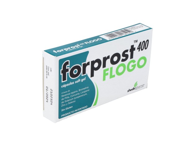 Shedir Forprost 400 Flogo, 15 Cápsulas