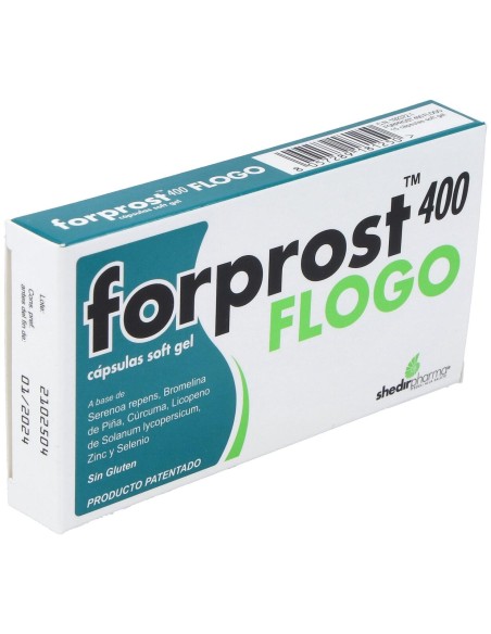 Shedir Forprost 400 Flogo, 15 Cápsulas