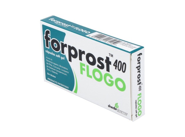Shedir Forprost 400 Flogo, 15 Cápsulas