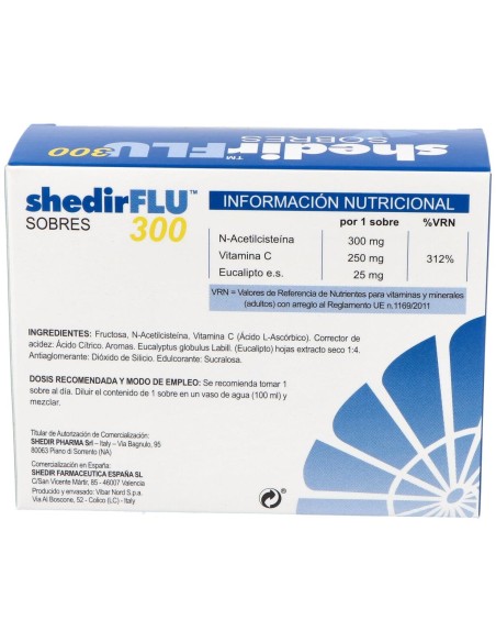 Shedir Shedirflu 600 20 Sobres