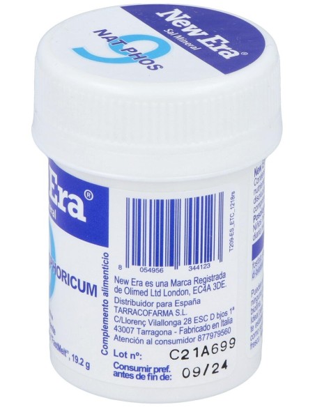 Sal Schussler Nº9 Natrium Phosphoricum 240Comp.