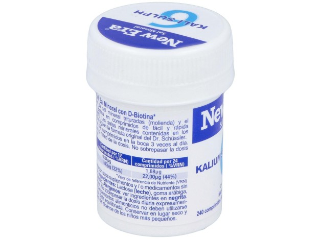 Sal Schussler Nº6 Kalium Sulfuricum 240Comp.