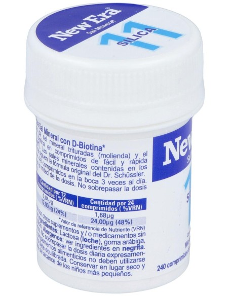 Sal Schussler Nº11 Silicea 240Comp.