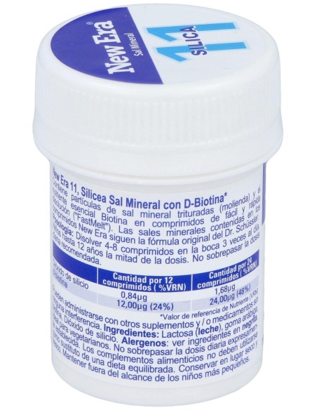 Sal Schussler Nº11 Silicea 240Comp.