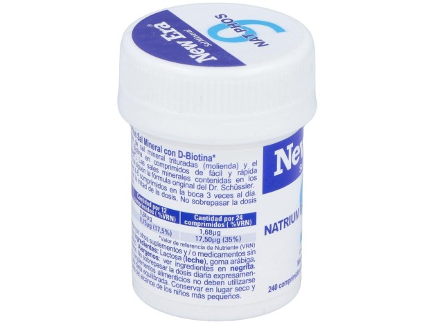 Sal Schussler Nº9 Natrium Phosphoricum 240Comp.