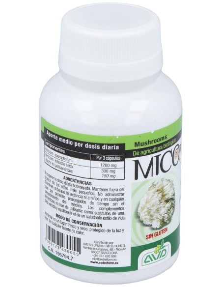 Avd Reform Micotherapy Hericium 90 Caps